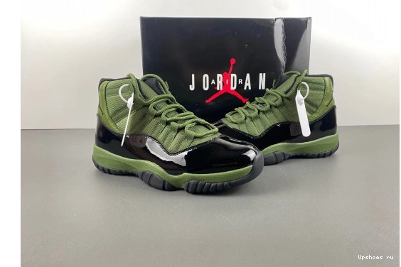  11 CT8012-300 Green Jordan Military Retro CT8012-300 0608